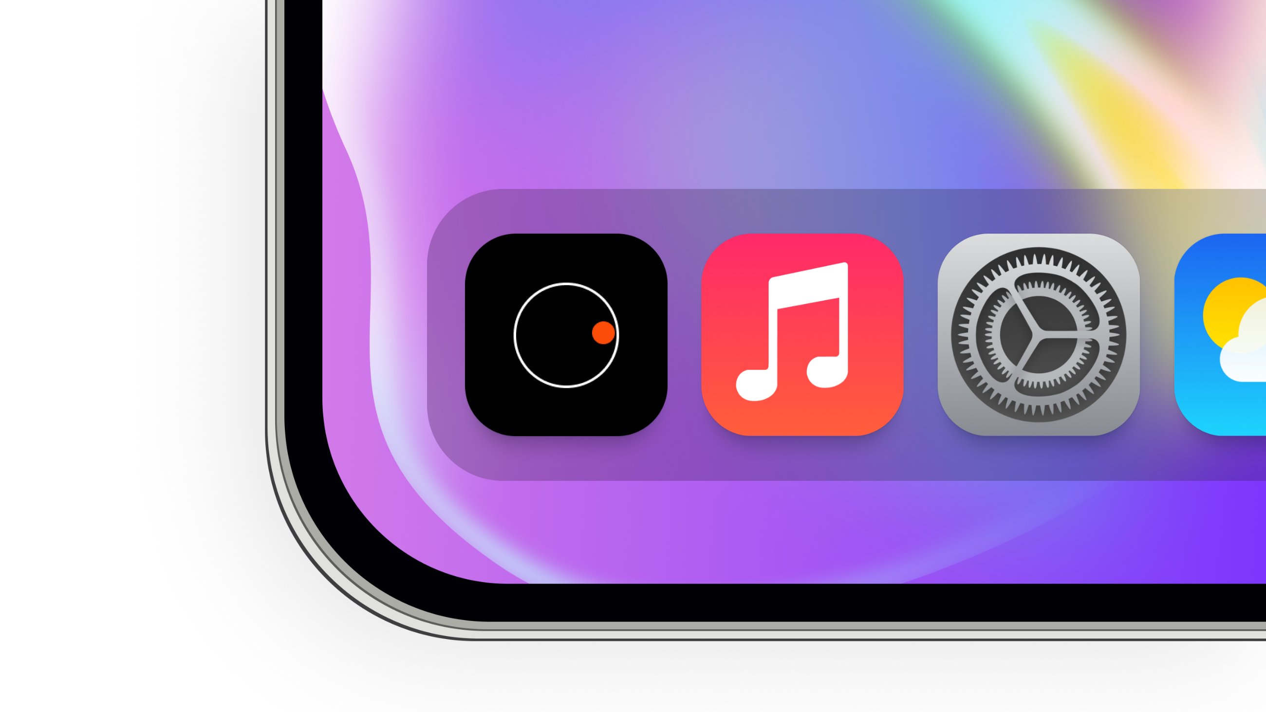 NOMA app icon on iOS dock