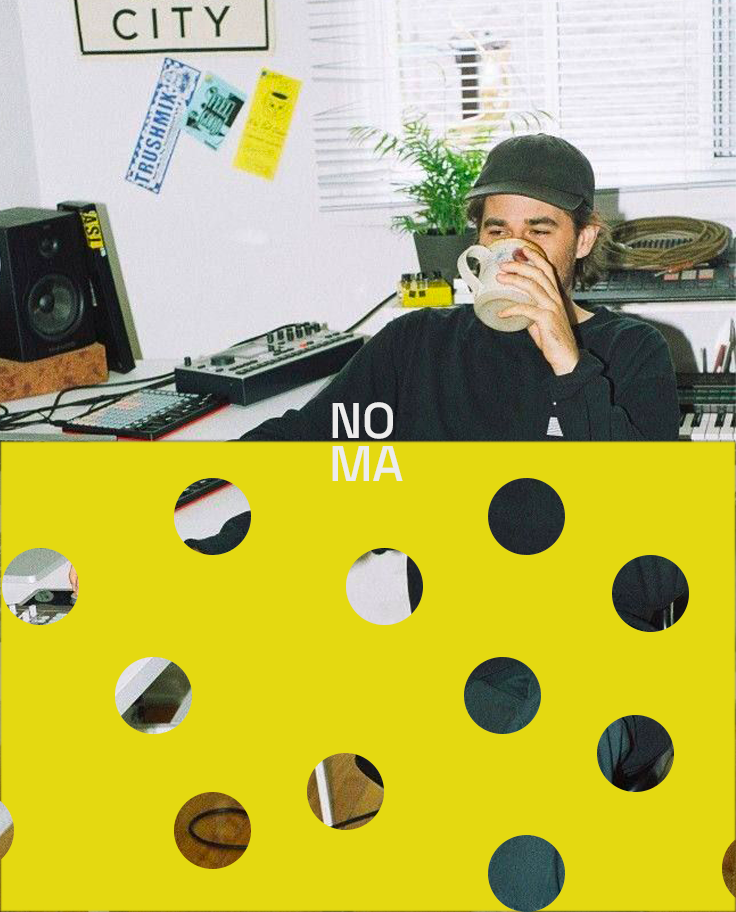 NOMA poster — studio mosaic